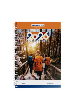 StudyQuest Flourish 2026 (Years 7-12) Student Diary