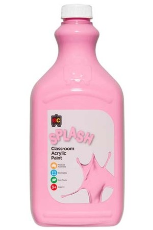Splash Acrylic Paint 2L - Cupcake (Pink)