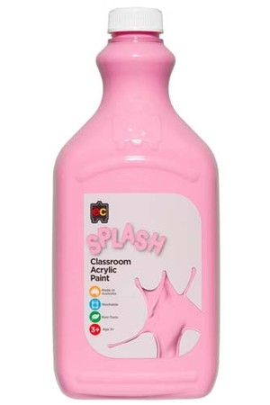 Splash Acrylic Paint 2L - Cupcake (Pink)