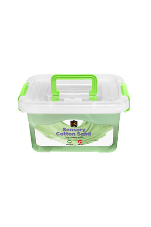 Sensory Cotton Sand 2kg - Green