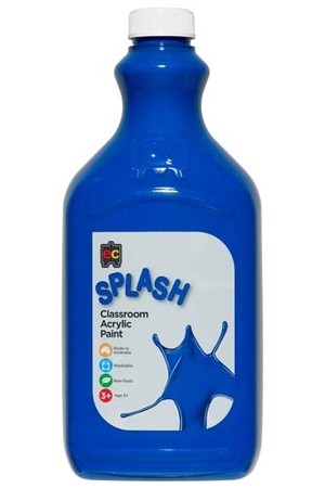 Splash Acrylic Paint 2L - Jelly Belly (Blue)