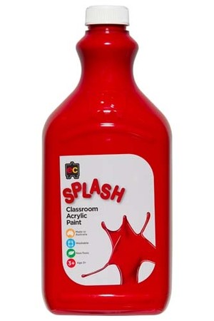 Splash Acrylic Paint 2L - Poppy (Magenta)