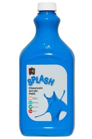 Splash Acrylic Paint 2L - Sky (Cobalt)