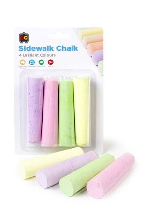 Chalk-Sidewalk Fluoro - 4 Pieces