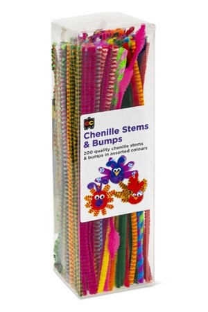 Chenille Stems (30cm) - Pack of 200: Stems & Bumps