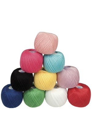 Perle Cotton - Thick #5: Pack of 10
