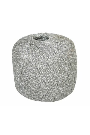 Metallic Yarn - Silver (20g)