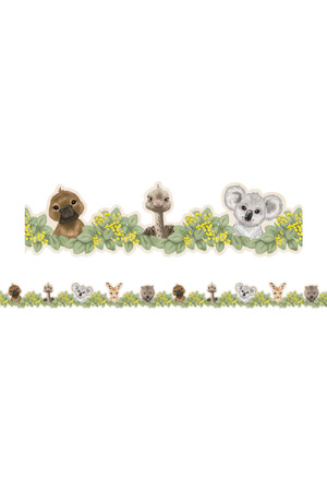 Australian Flora & Fauna - Die-Cut Border