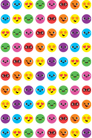 Smiles - Dynamic Dots Stickers (Pack of 800)