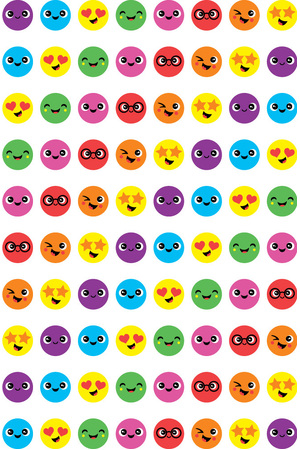 Dynamic Dots Smiles - Merit Stickers (Pack of 800)