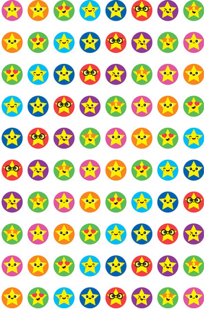 Dynamic Dots Stars - Merit Stickers (Pack of 800)