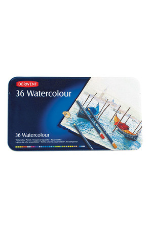 Derwent Coloured Pencils - Watercolour Tin 36 (Box of 2)