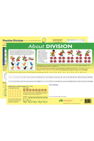 About Division Desk Mat (Pack Of 10)