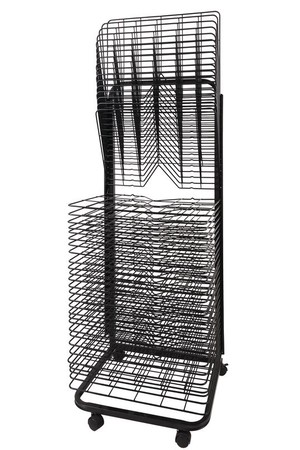 Art Rack - 45 Shelves (Spring Loaded)