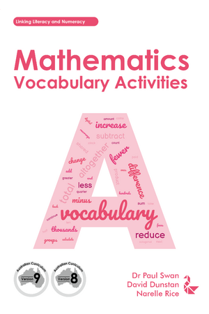 Mathematics Vocabulary Activities Year 3 – Student Book