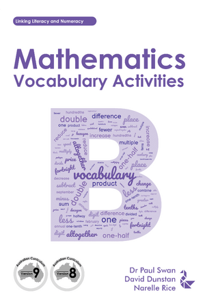Mathematics Vocabulary Activities Year 4 – Student Book