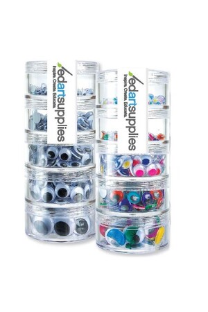 Joggle Eyes Coloured - Stackable (Pack of 450)