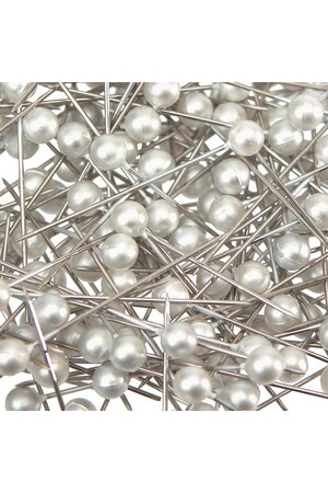 Pearl Head Pins - 25mm (Pack of 1000)