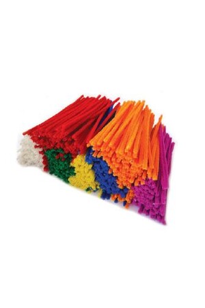 Pipe Cleaners 6mm - Coloured 15cm (Pack of 500)
