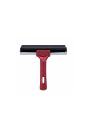 Rubber Lino Roller - 150mm: Hard