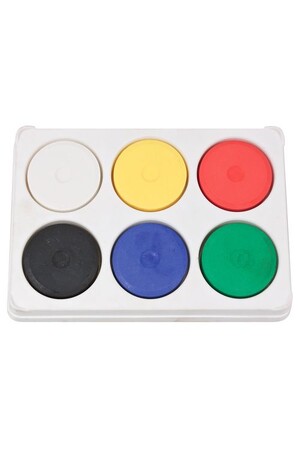 Poster Colours Paint Blocks - Basic Assorted (Pack of 6)