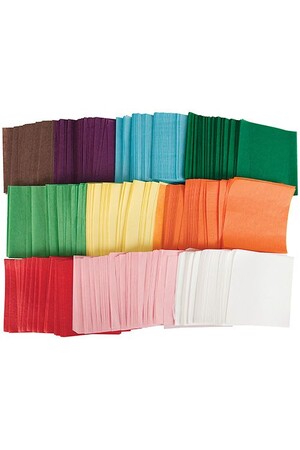 Tissue Paper - Squares: Assorted Colours (4600 x 10cm)