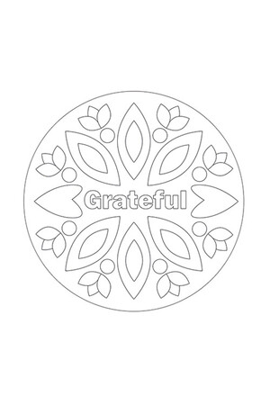 Sand Art Sheets - Wellbeing / Mandala (Pack of 20)