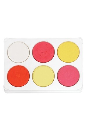 Poster Colours Paint Blocks - Warm (Pack of 6)