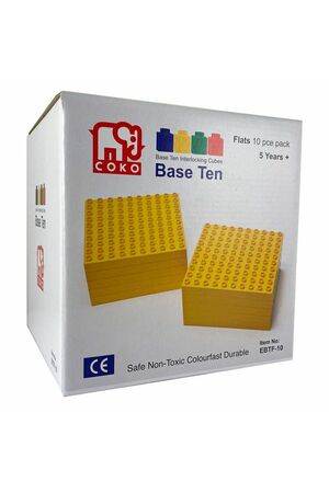 COKO - Base 10 Flats 10 pc Set