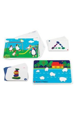 Rainbow Pebbles Activity Cards - Set of 47