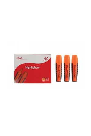 Stat: Highlighter - Orange (Box of 10)