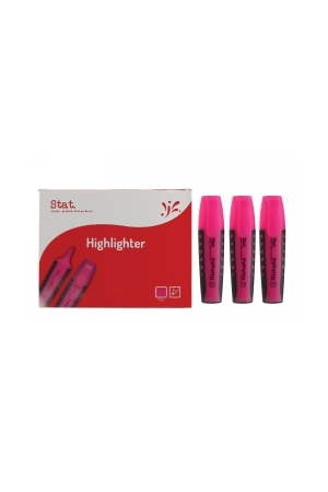 Stat: Highlighter - Pink (Box of 10)
