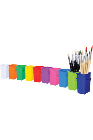 Connector Tubs - Pack of 10 Assorted Colours