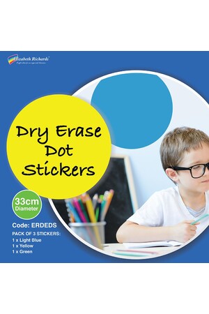 Dry Erase Dot Stickers