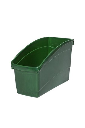 Plastic Book Tub - Dark Green