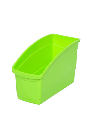Plastic Book Tub - Lime Green