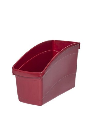 Plastic Book Tub - Ruby