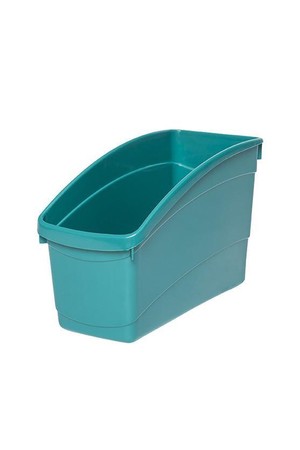Plastic Book Tub - Turquoise