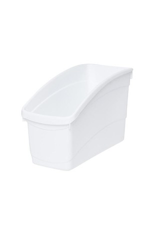 Plastic Book Tub - White