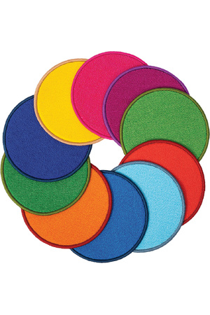 Rainbow Rug Discs (Set Of 10)