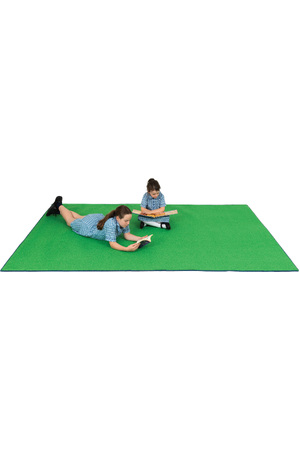 Solid Green Rug