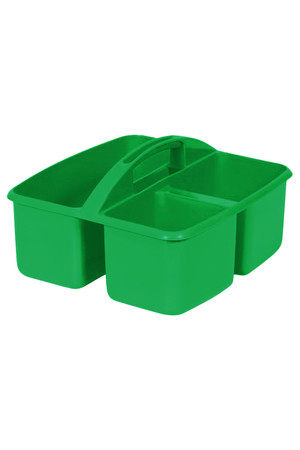 Small Plastic Caddy - Primary Green