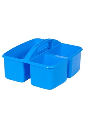 Small Plastic Caddy - Light Blue