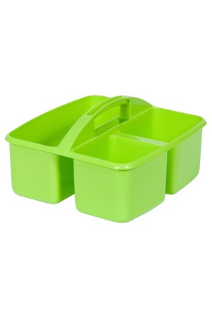 Small Plastic Caddy - Lime Green