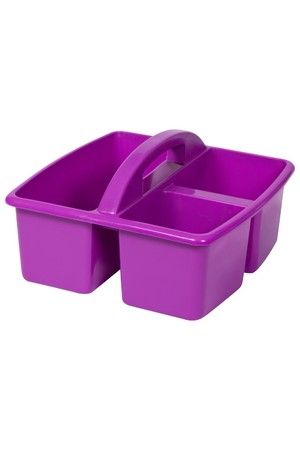 Small Plastic Caddy - Purple
