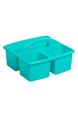 Small Plastic Caddy - Teal