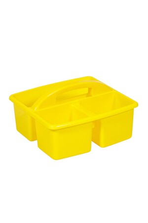 Small Plastic Caddy - Yellow