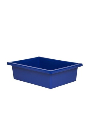 Plastic Tote Tray - Blue