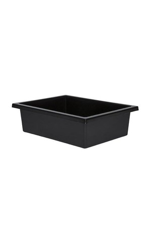 Plastic Tote Tray - Black