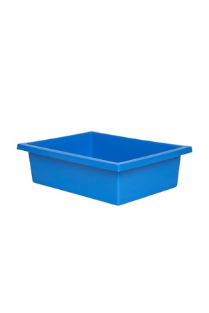 Plastic Tote Tray - Light Blue